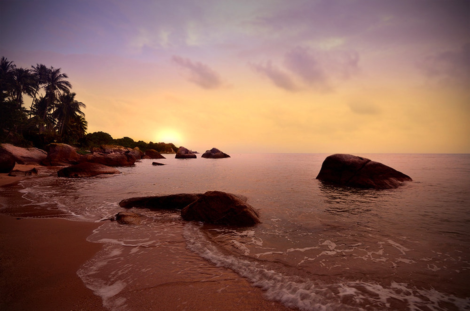 Lamai Beach by Matjaz Jerman