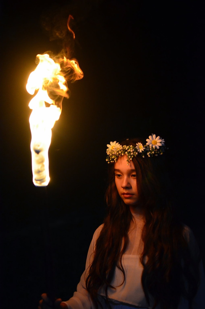 Fire Girl by Domen Jančič