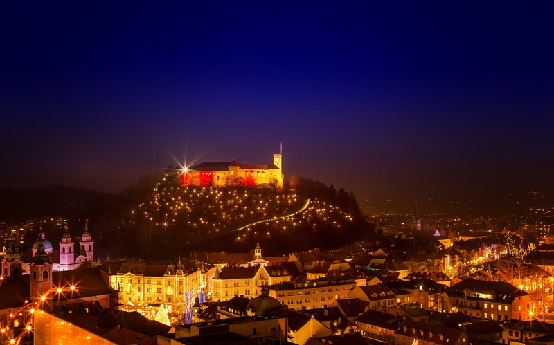 Starry castle by Sups