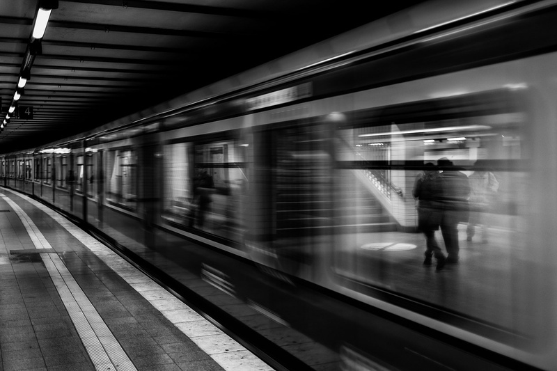 Wallpaper train by Sups