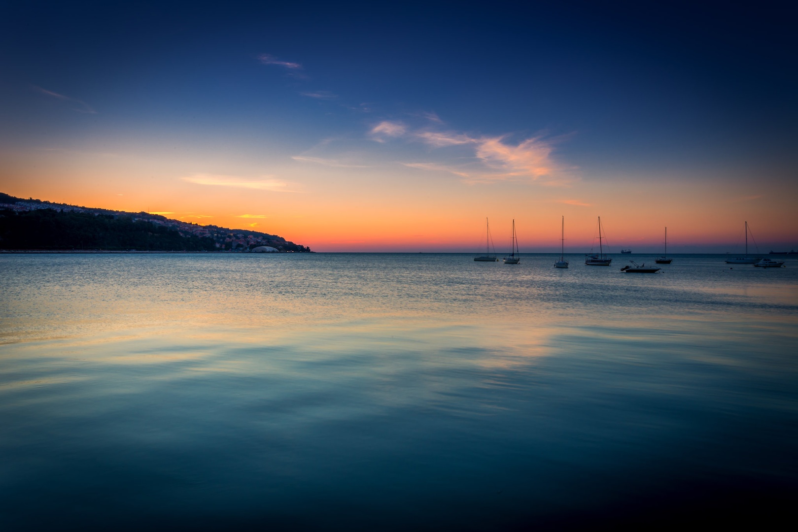 Marina sunset by Sups