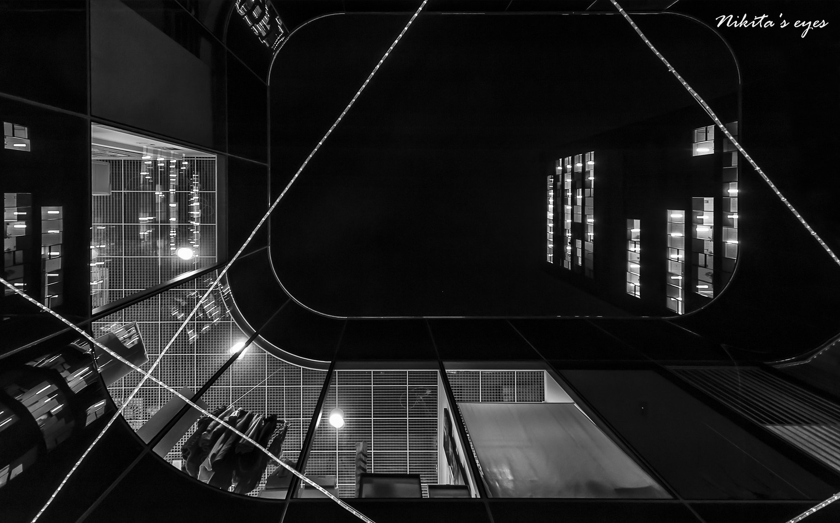 Black & white night by Nikita Xever