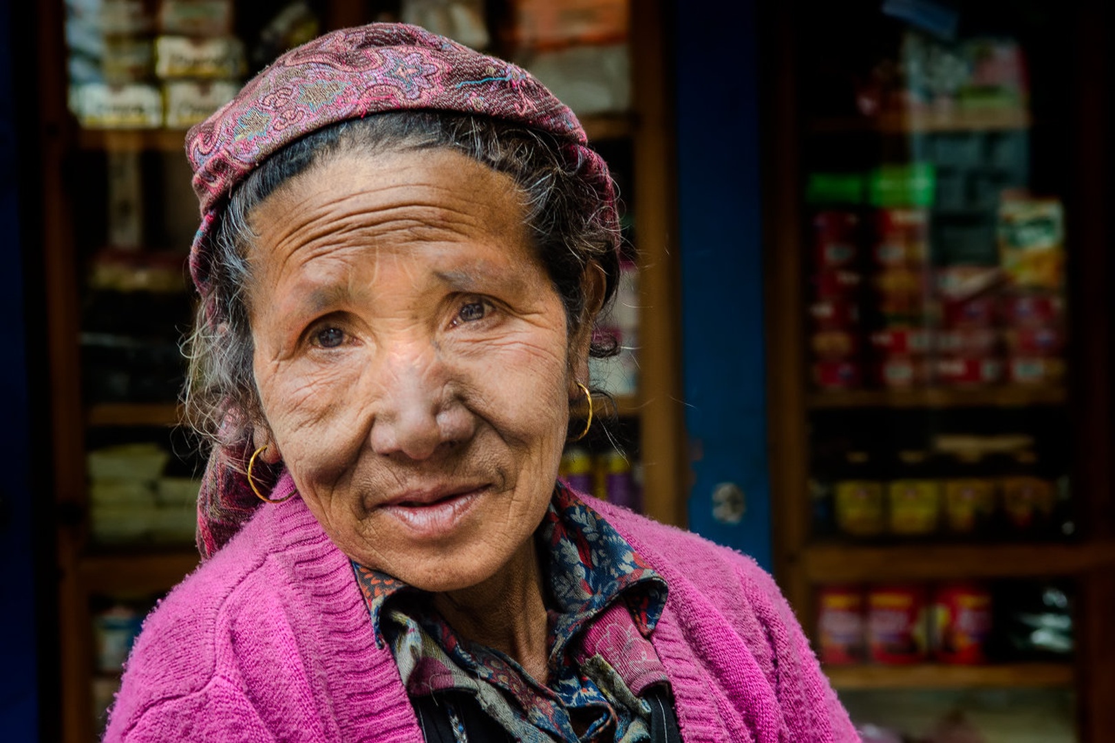 Old Woman by Tanis Kodrun