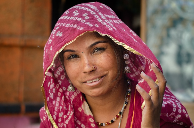 Indian Beauty by Tanis Kodrun