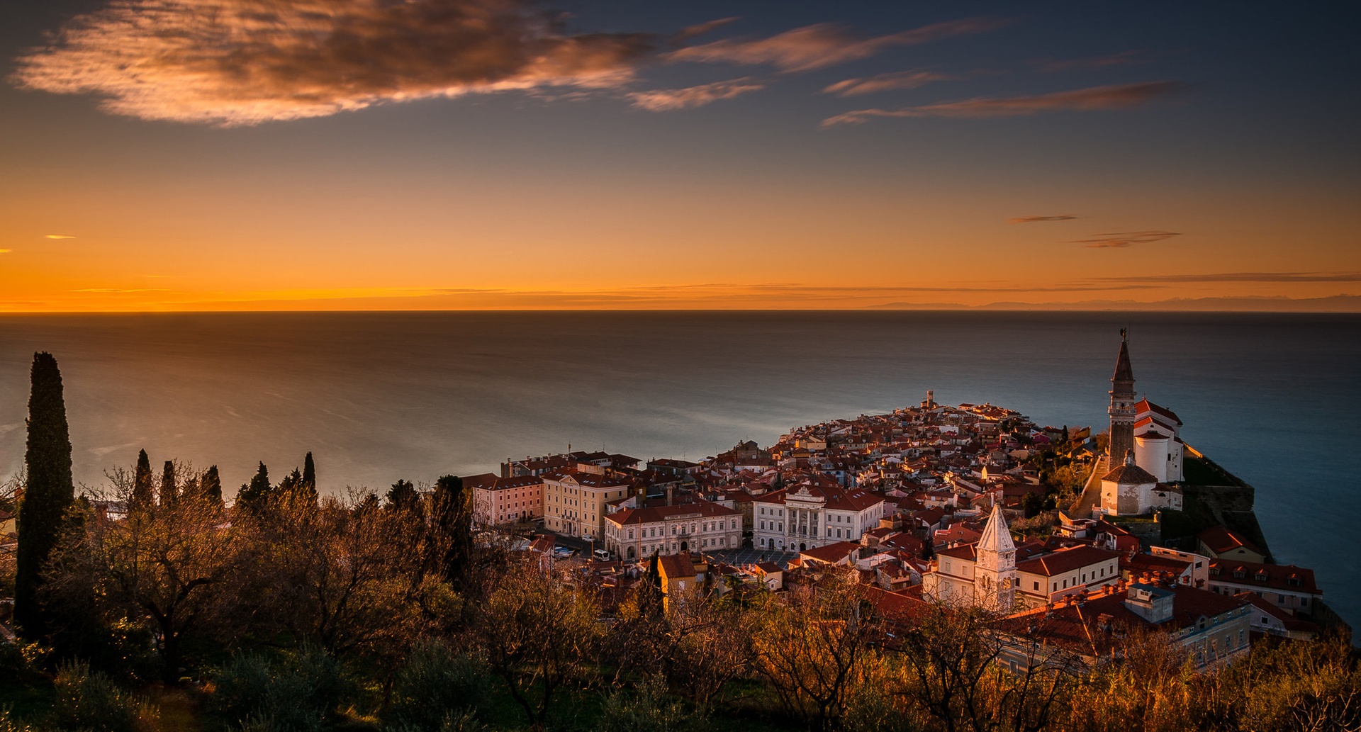 Večerni Piran v 45 sekundah by Miran