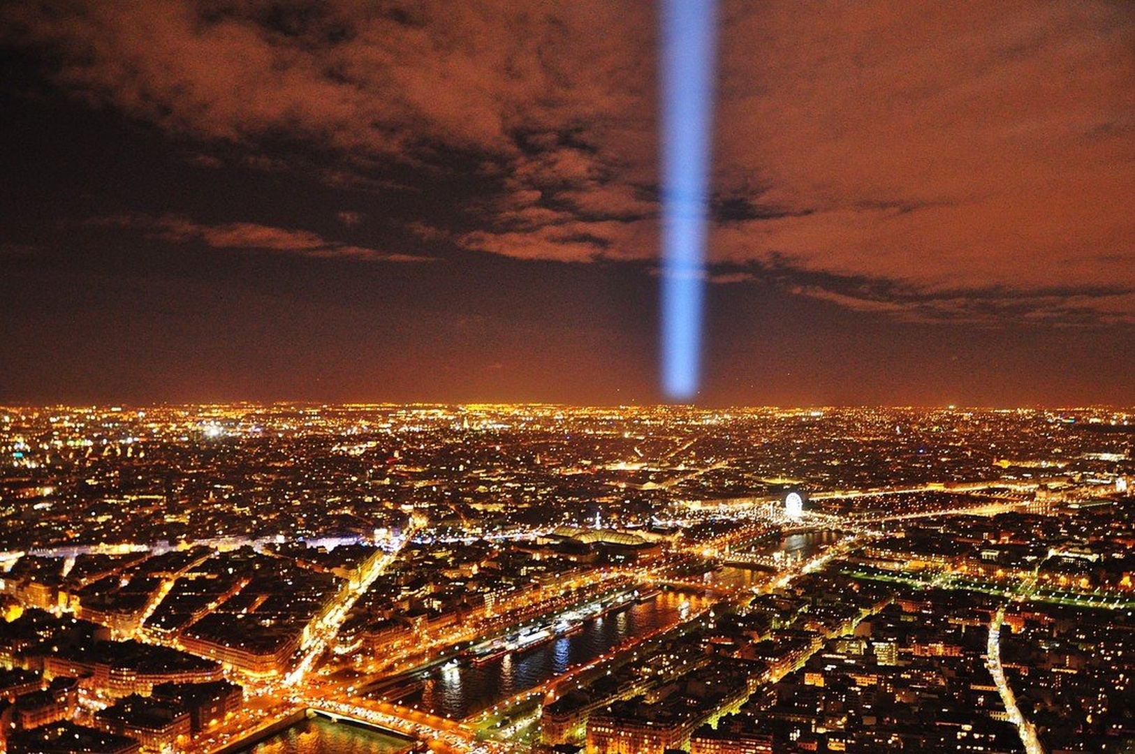 Paris from the Eiffel Tower by