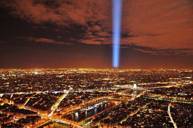 Paris from the Eiffel Tower by Rosyka