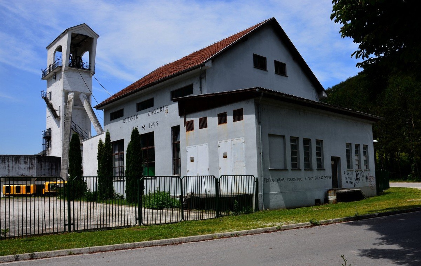 Rudnik Zagorje nekoč by Ivan Bukovšek