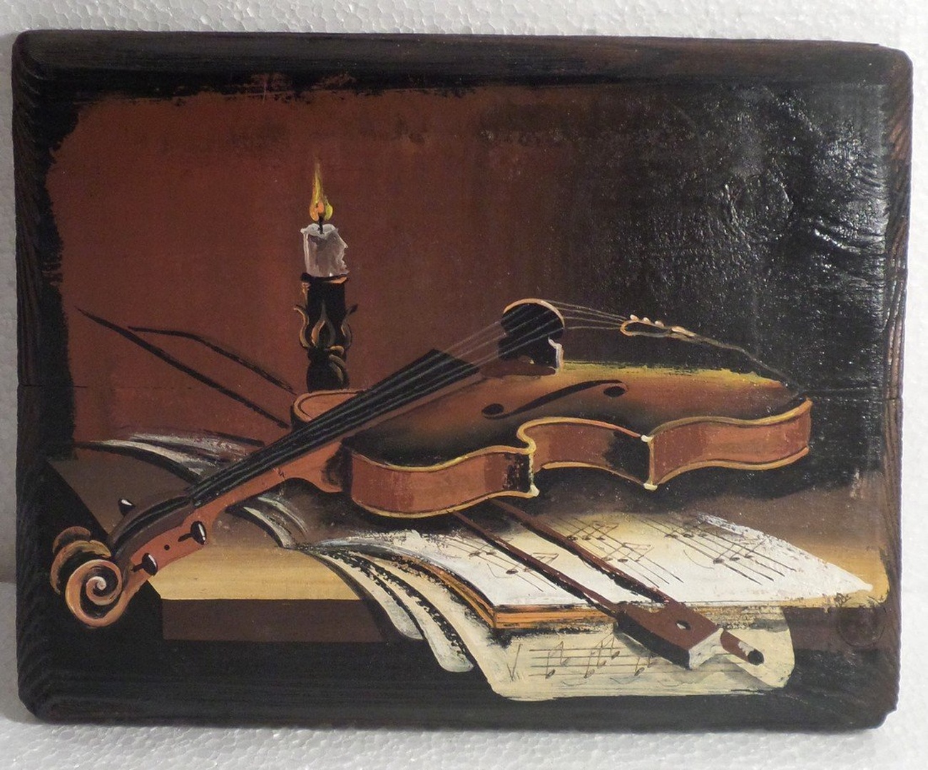 Oljna slika na lesu by Ivan Bukovšek
