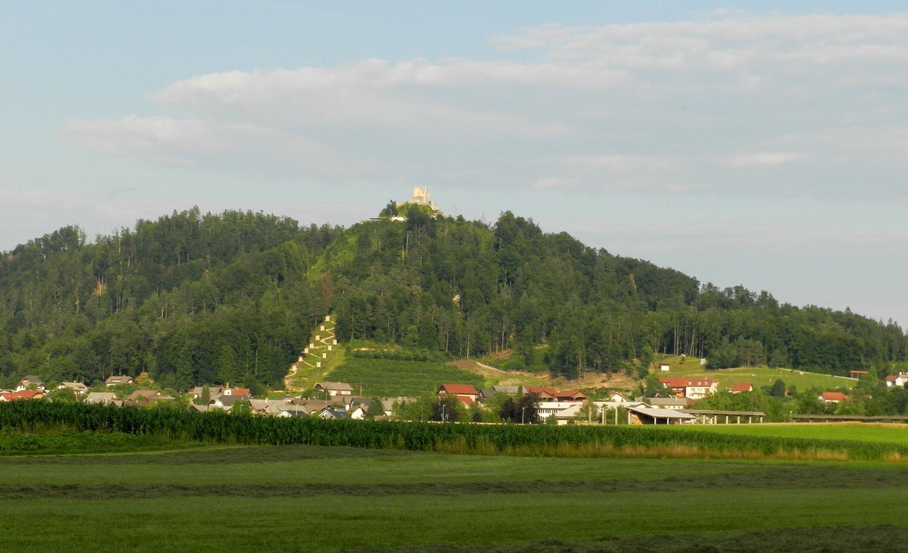 Valburga,Kalvarija,Stari grad nad Smledni by Ivan Bukovšek