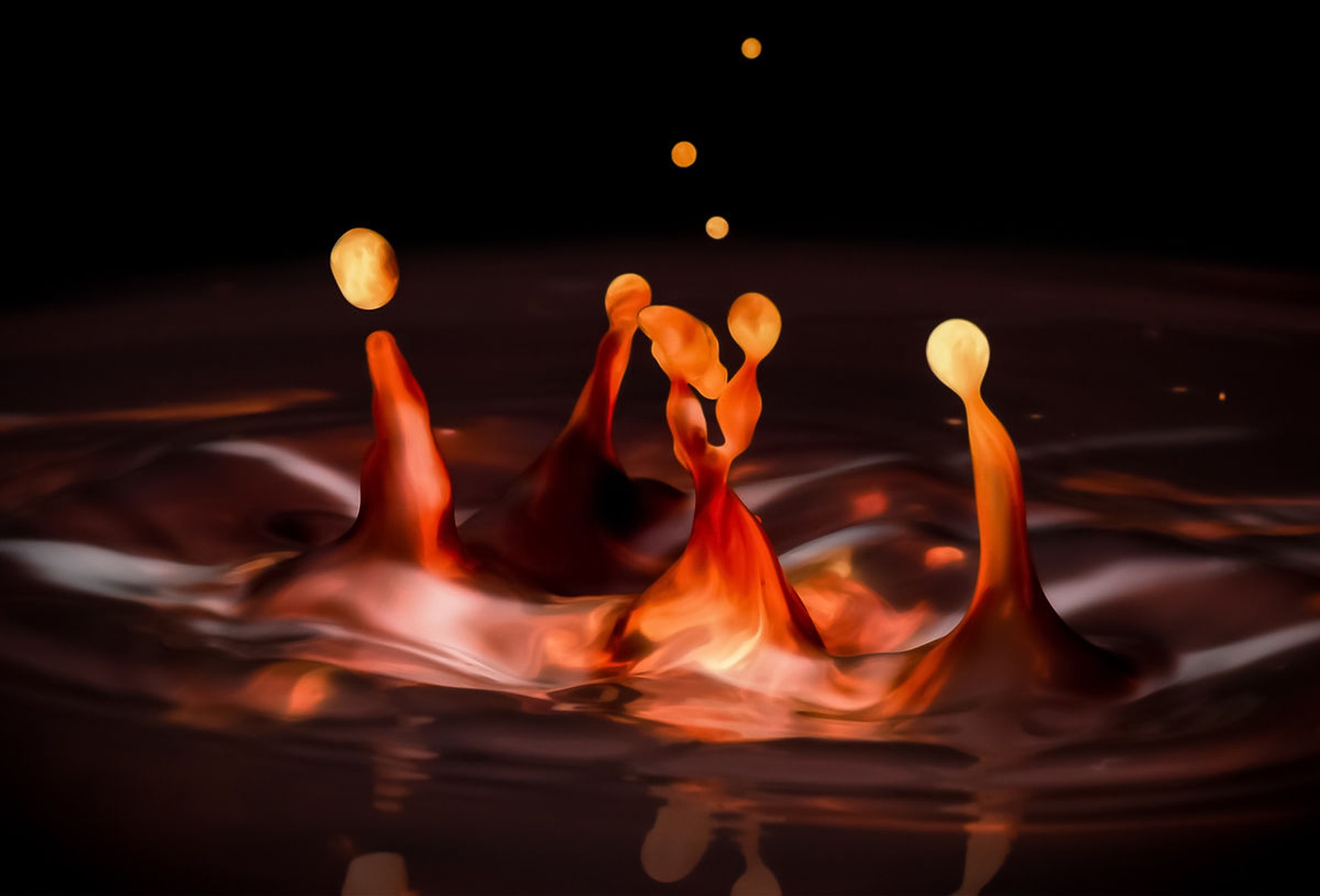 Lava drop by Tomaž K.