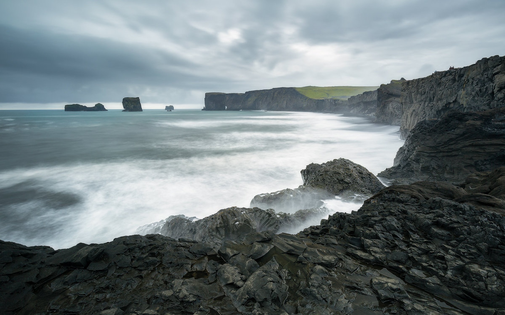 Dyrholaey Cliffs by Tomaž K.