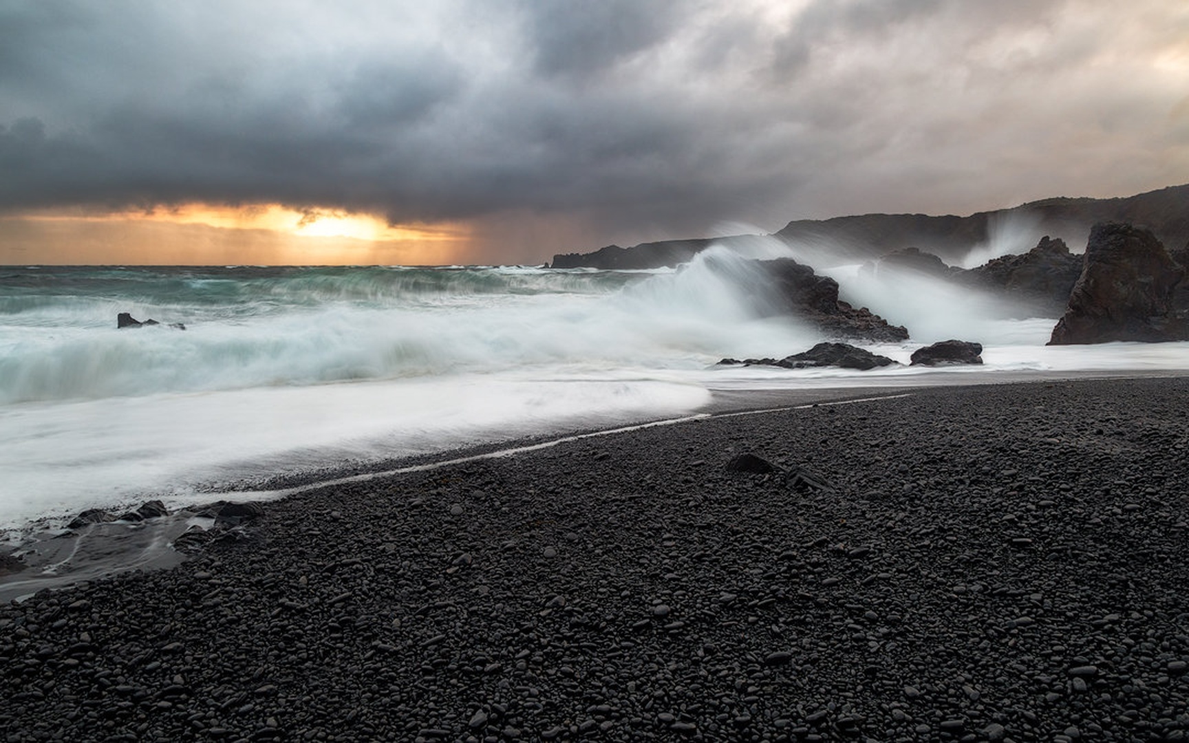 Wild sunset by Tomaž K.
