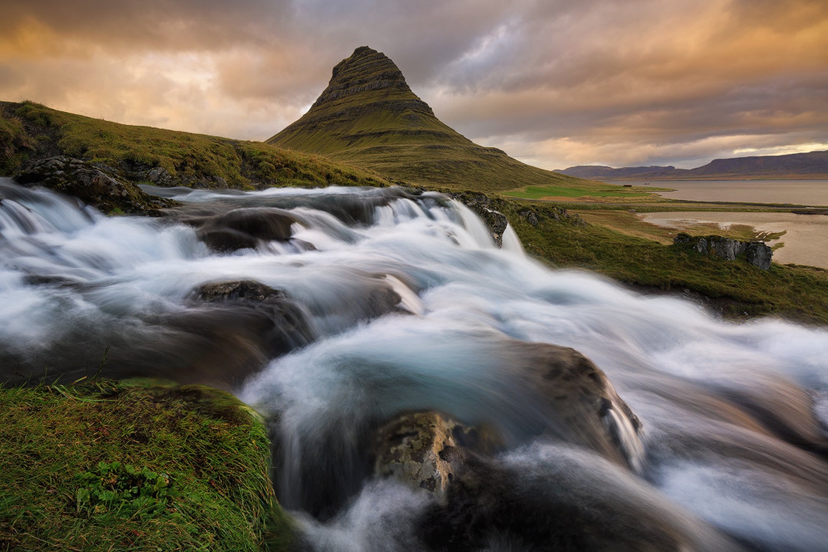 Kirkjufell stream by Tomaž K.