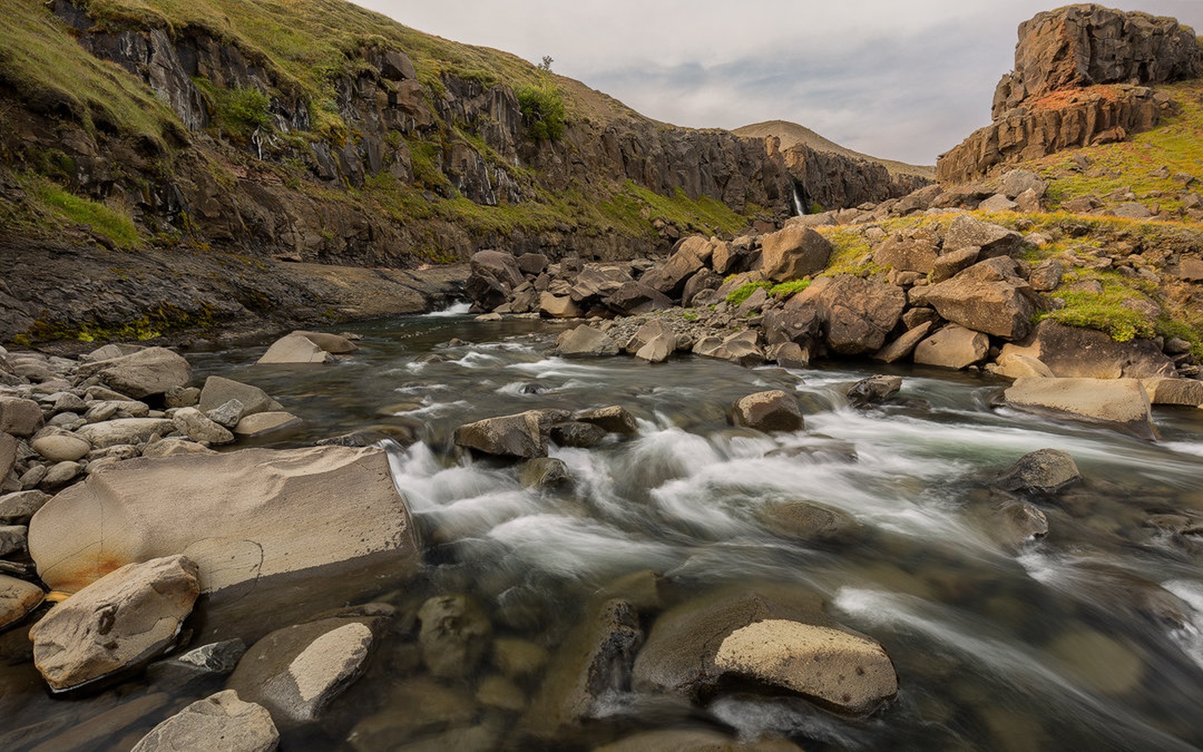 Way to the waterfall by Tomaž K.