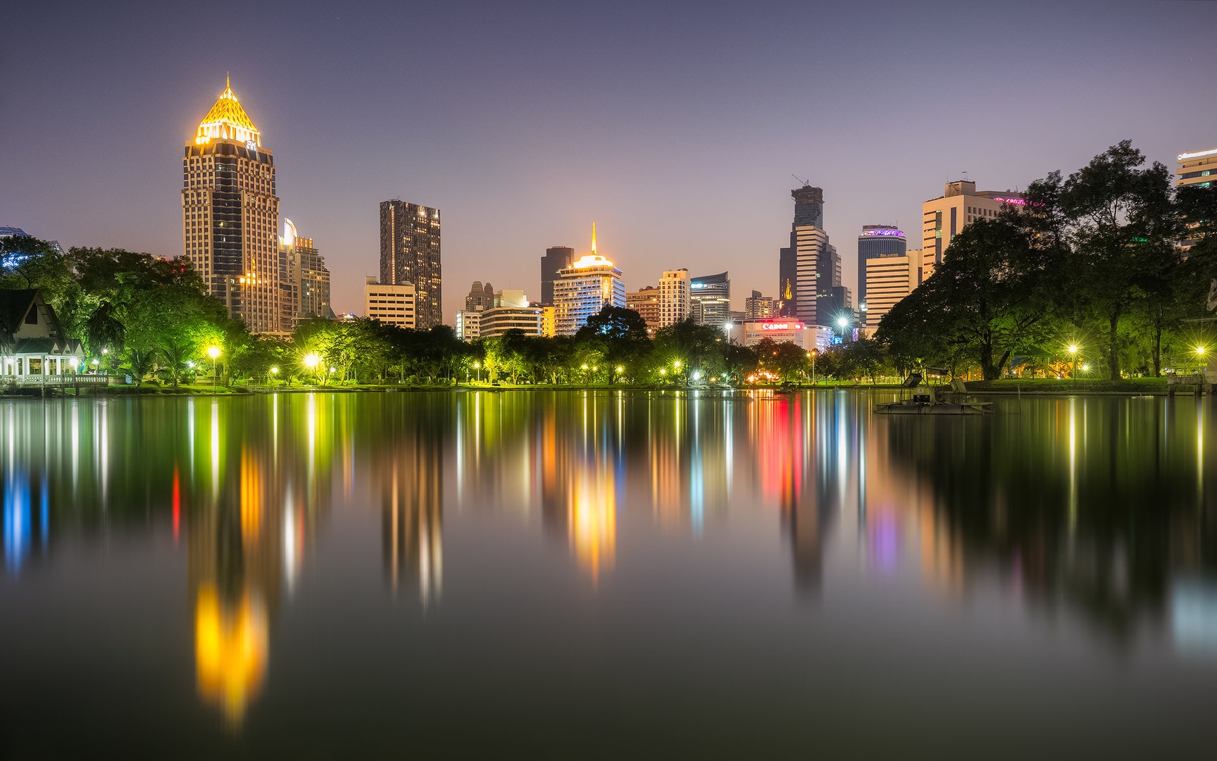 Bangkok skyline by Tomaž K.