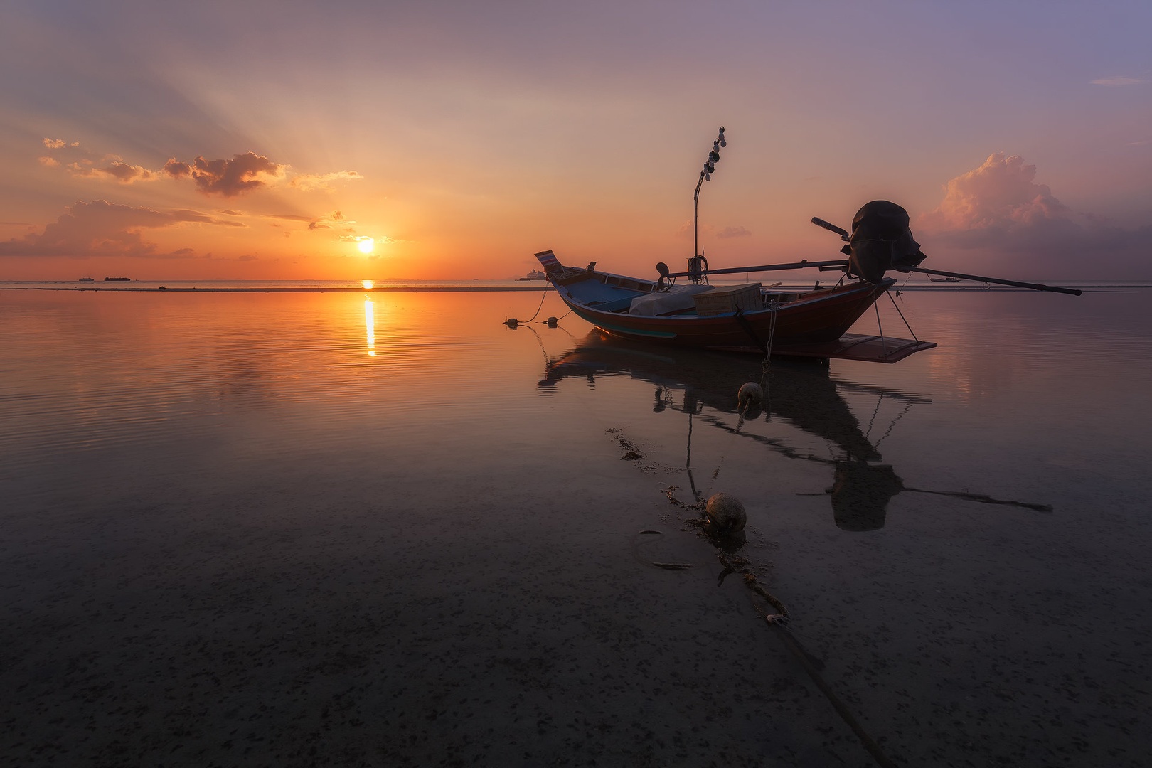Samui Long tailed boat by Tomaž K.