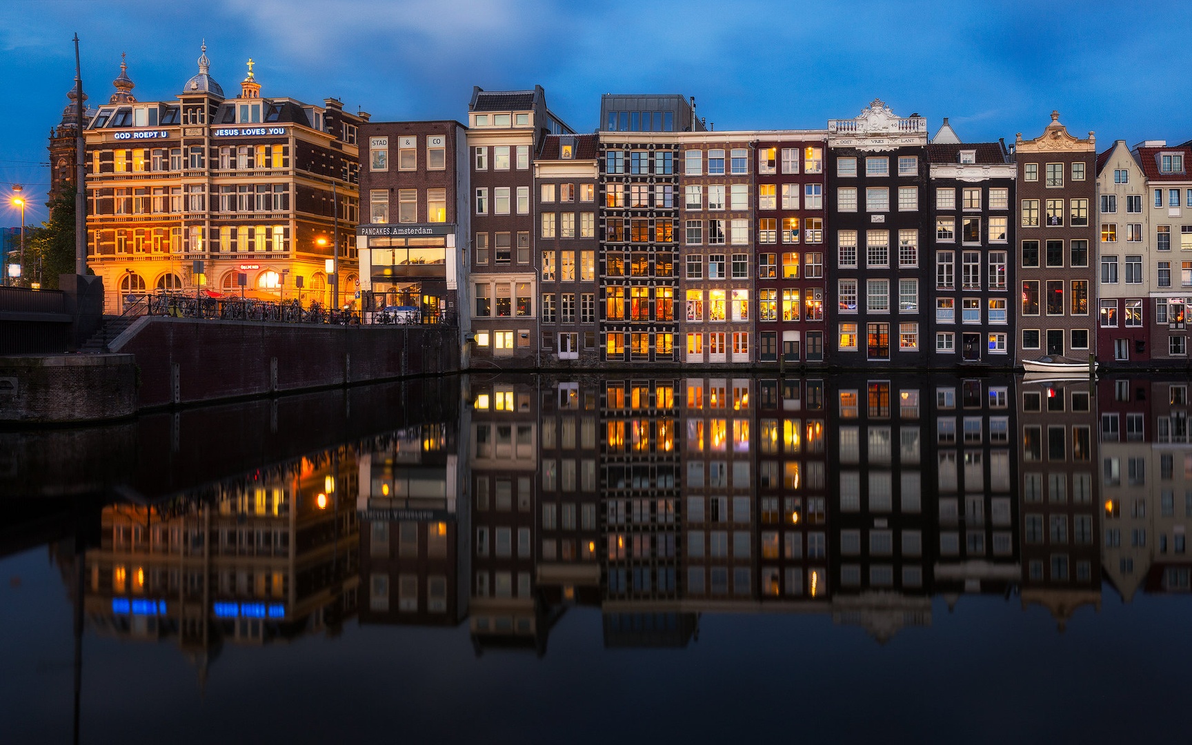 Amsterdam reflections by Tomaž K.