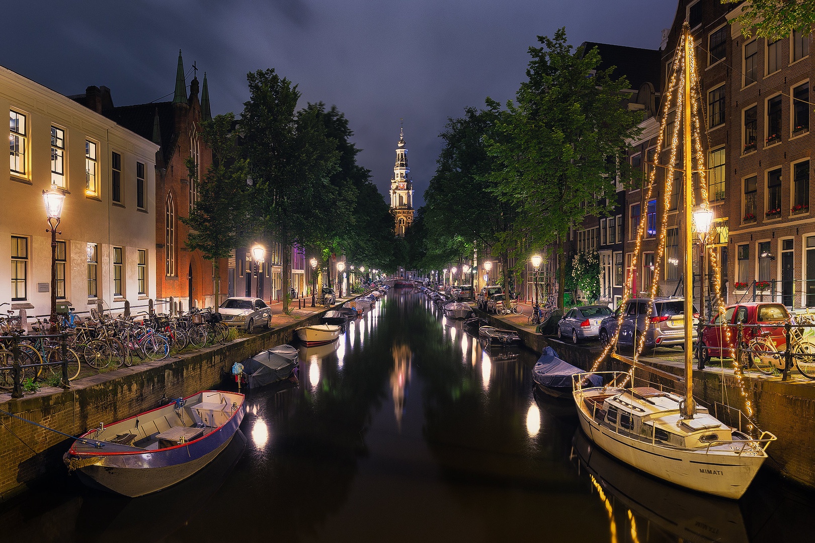 Amsterdam At Night by Tomaž K.