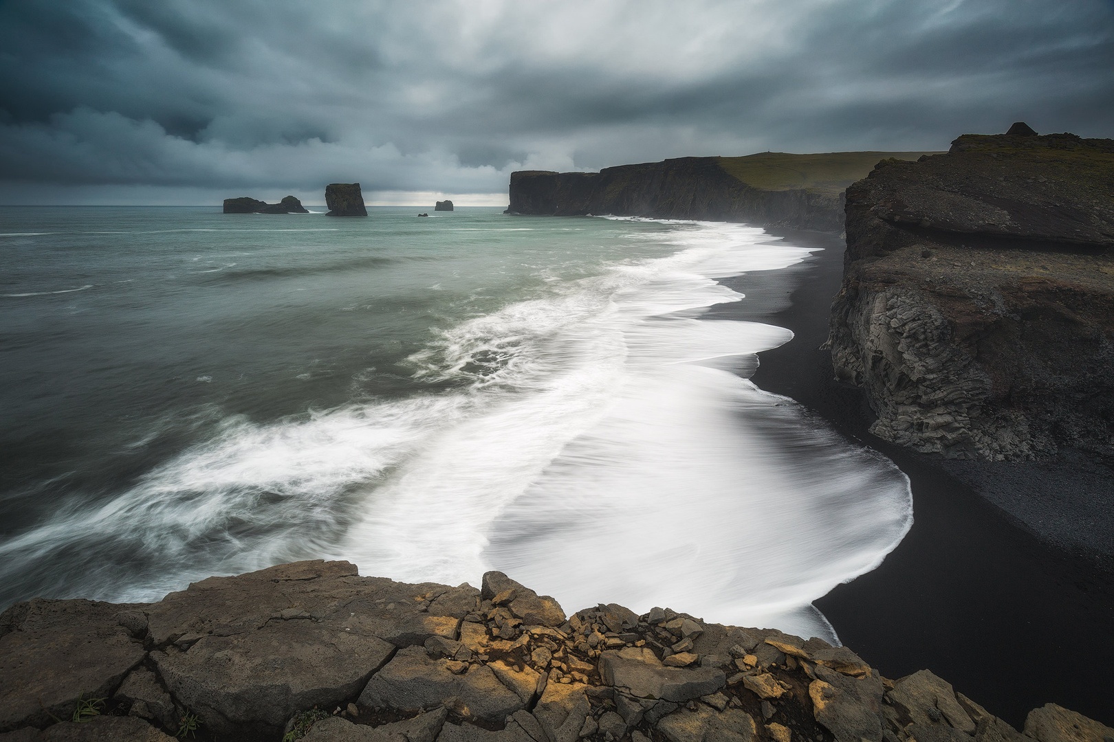 Kirkjufjara beach by Tomaž K.