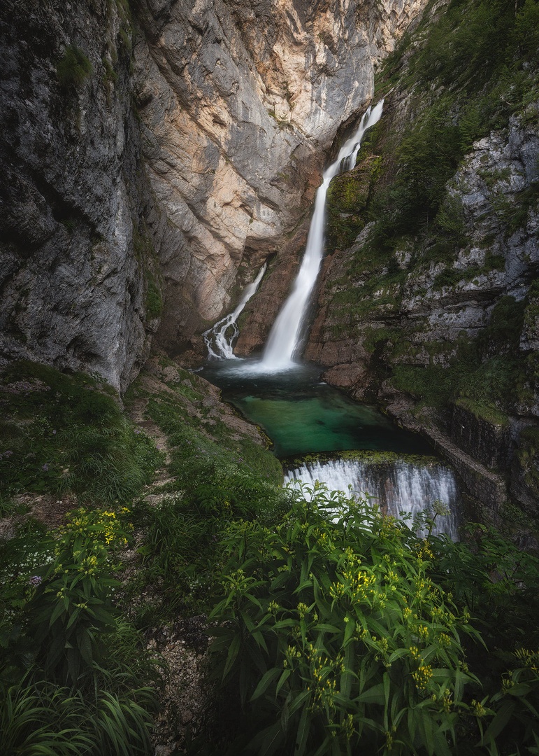 Slap Savica by Tomaž K.