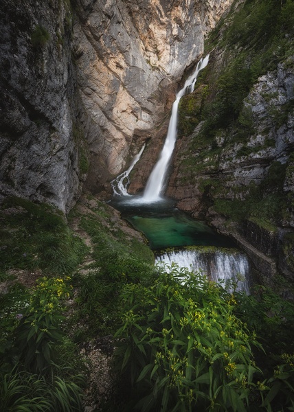 Slap Savica by Tomaž K.