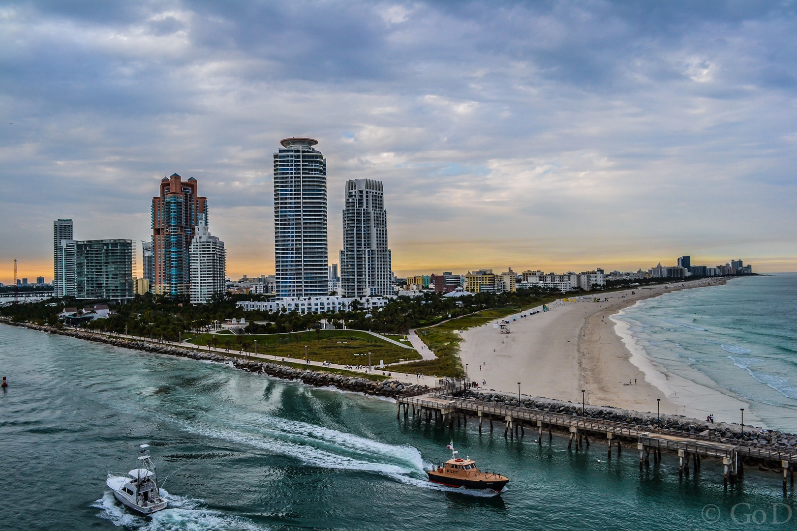 Miami iz križarke by Goran Vadlja