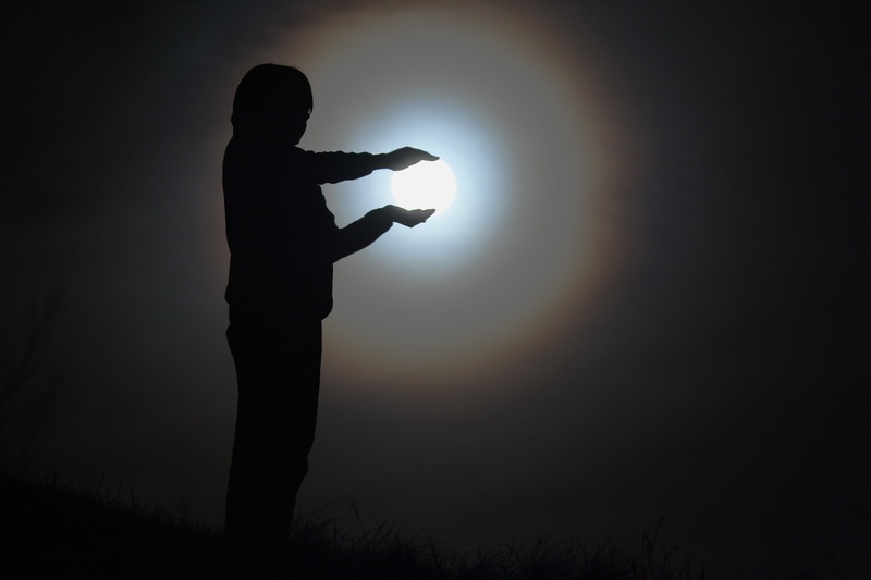 I touched the moon by Aleksander Papec