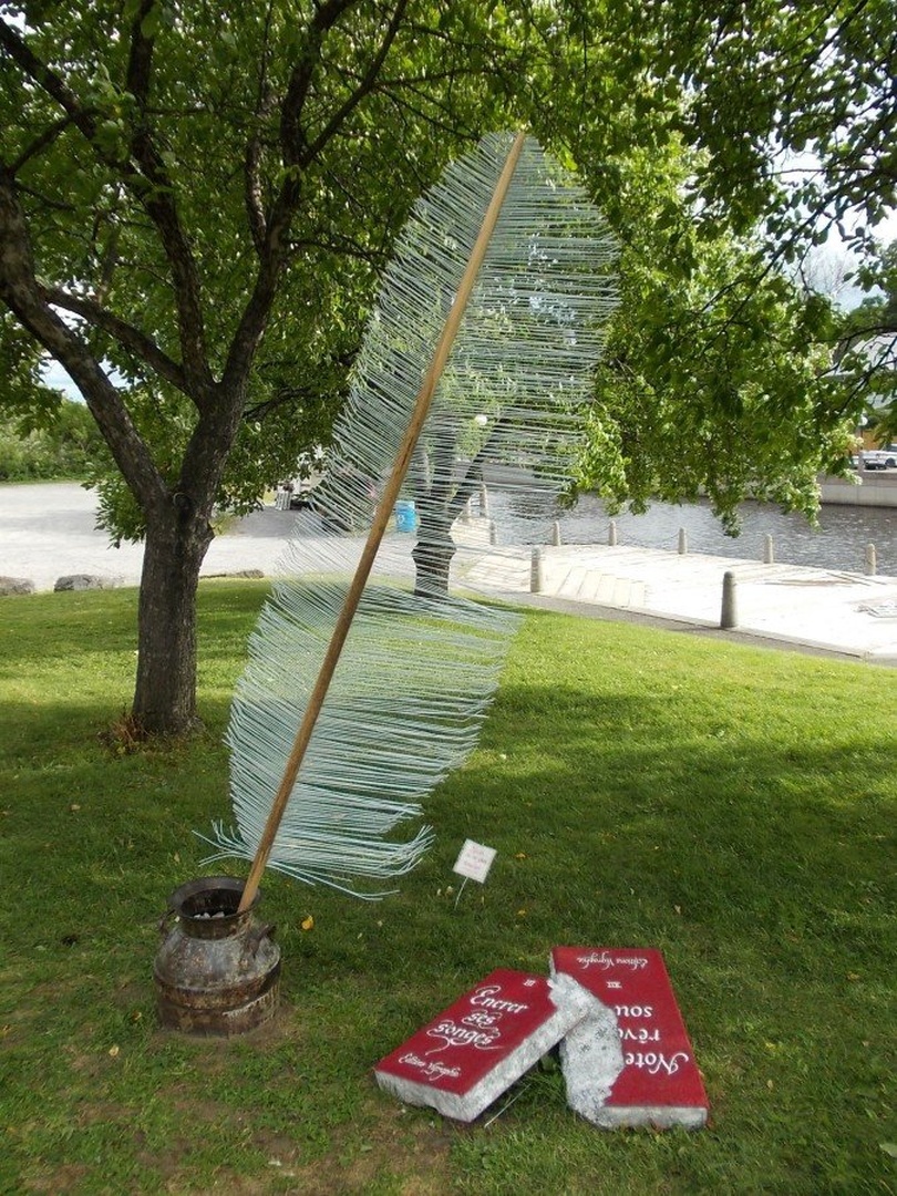 Recycled art by ponytail
