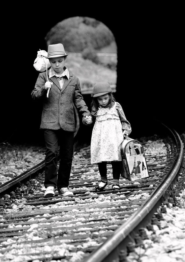 Two Little Tramps by Elvis Karahmetovič