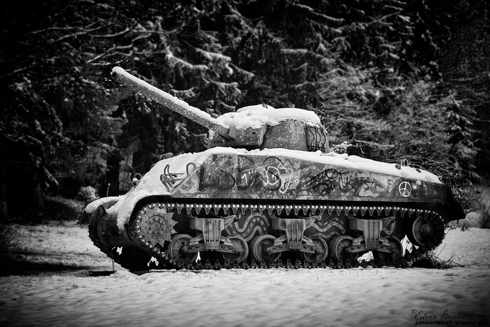 Tank of Peace by Elvis Karahmetovič