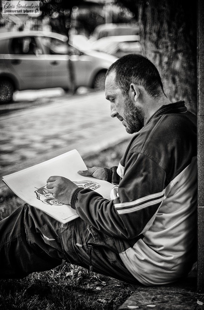 Street Artist by Elvis Karahmetovič
