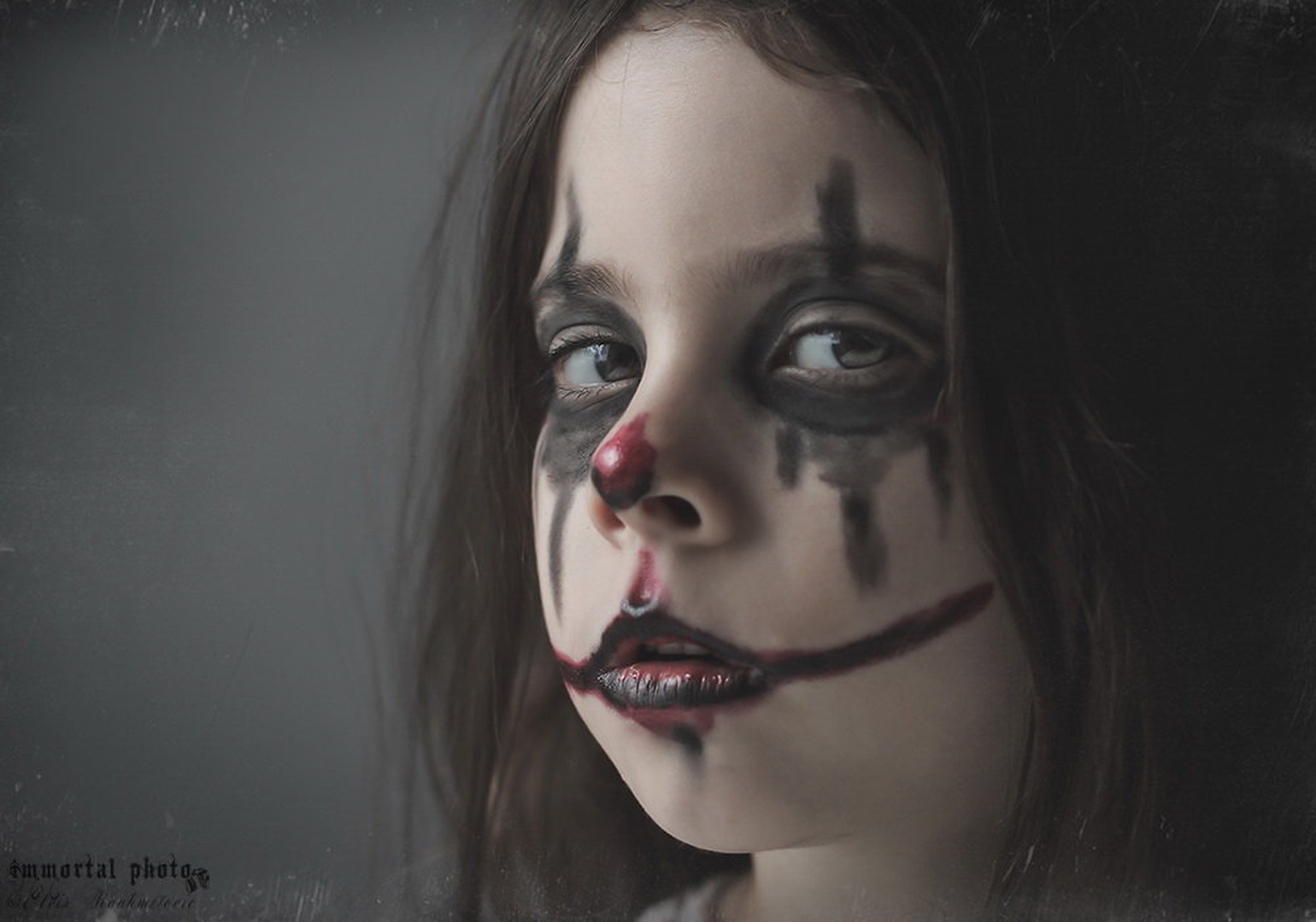 Clown portrait by Elvis Karahmetovič