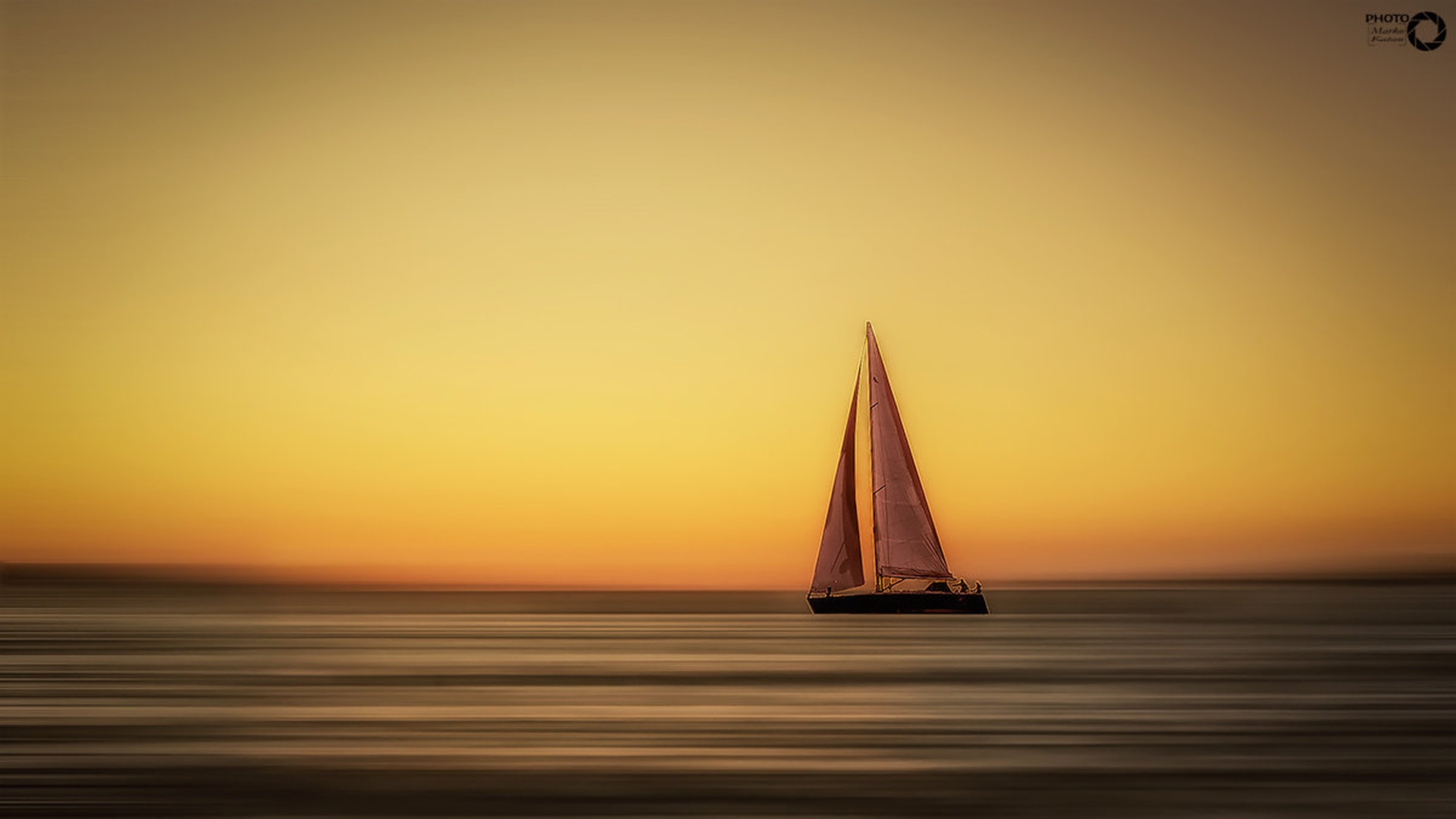 Sailboat by Marko Katan