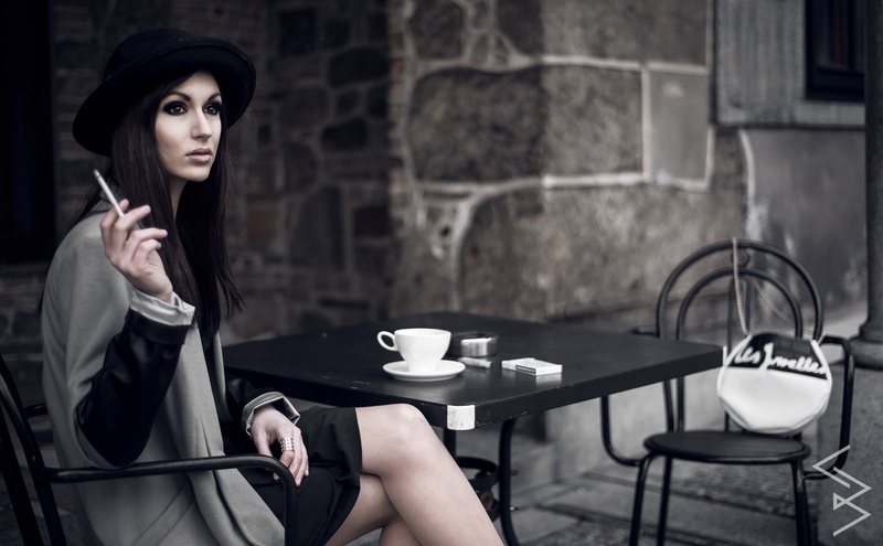 coffee & cigarettes by Bernarda C.