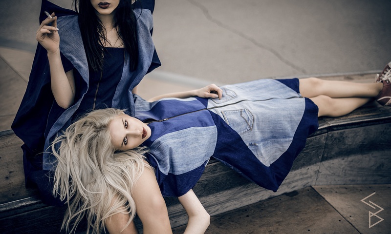 fifty shades of blue by Bernarda C.
