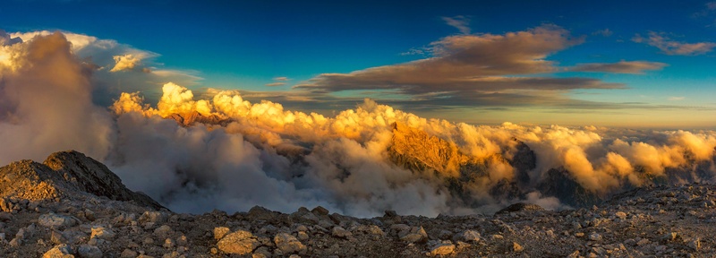Panoramska slika z Mangarta by Miroslav Ašanin