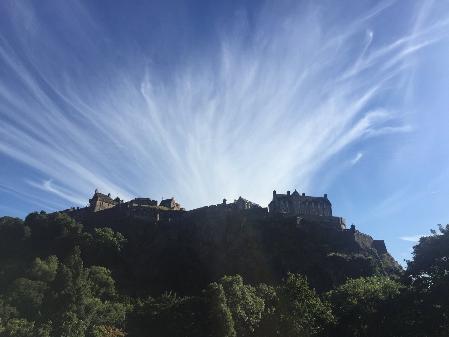 Edinburgh castle magic by Andreja Tratnjek