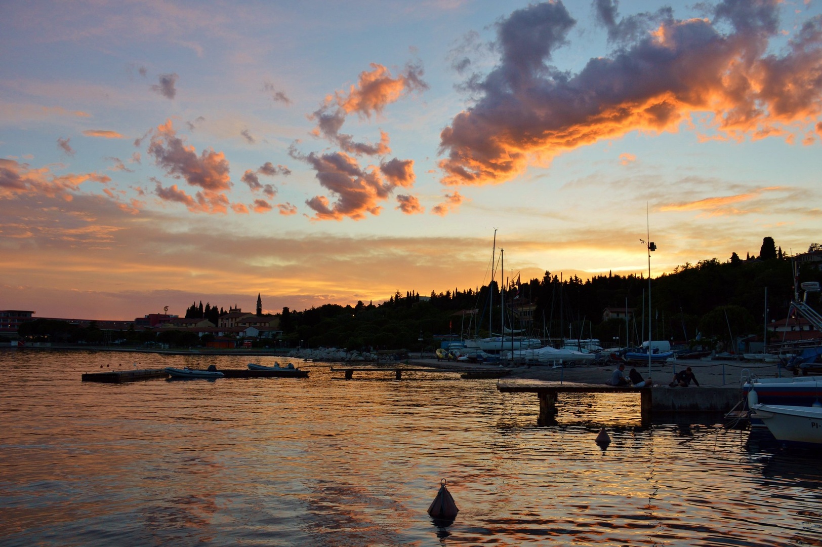 Nebo nad Portorožem by Rosvita Jager