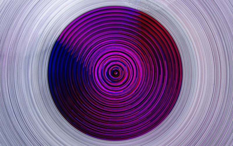 Sphere is violet by Roberta Paljar