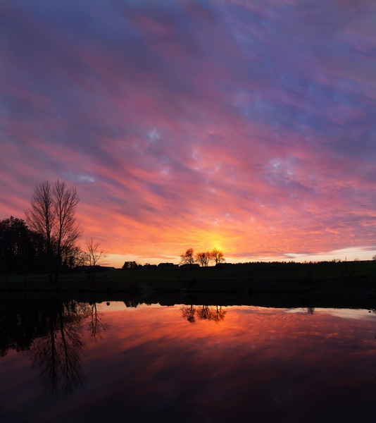 Gorgeous sunset moment by Dejan Hudoletnjak