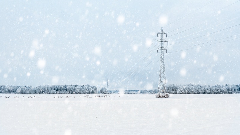 Snowy landscape by Dejan Hudoletnjak