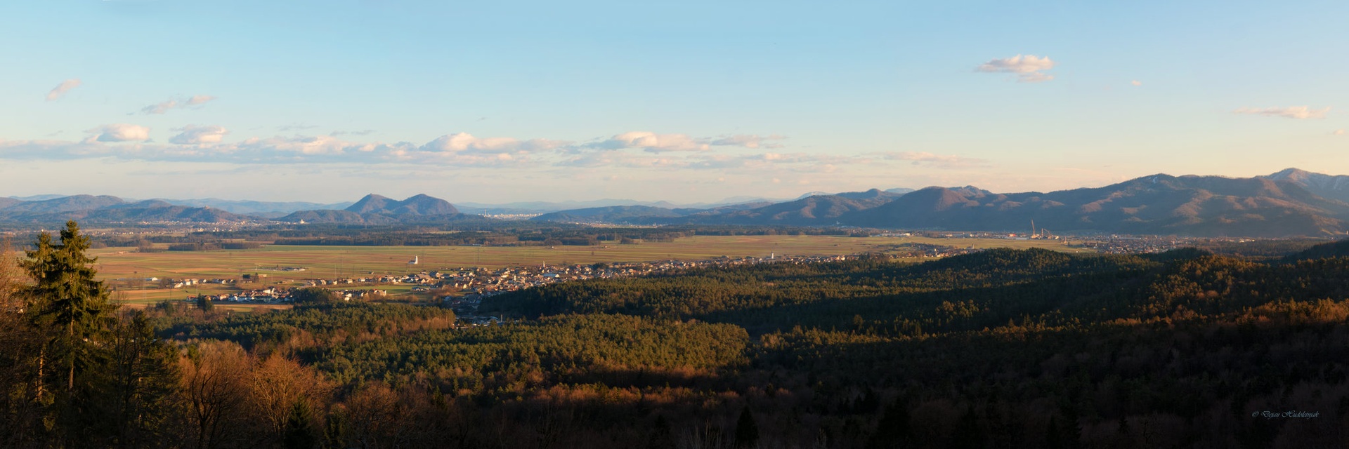 Panorama pogled z Jošta by Dejan Hudoletnjak