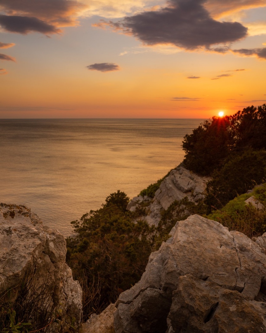 Painted sunset by Matic Žižek