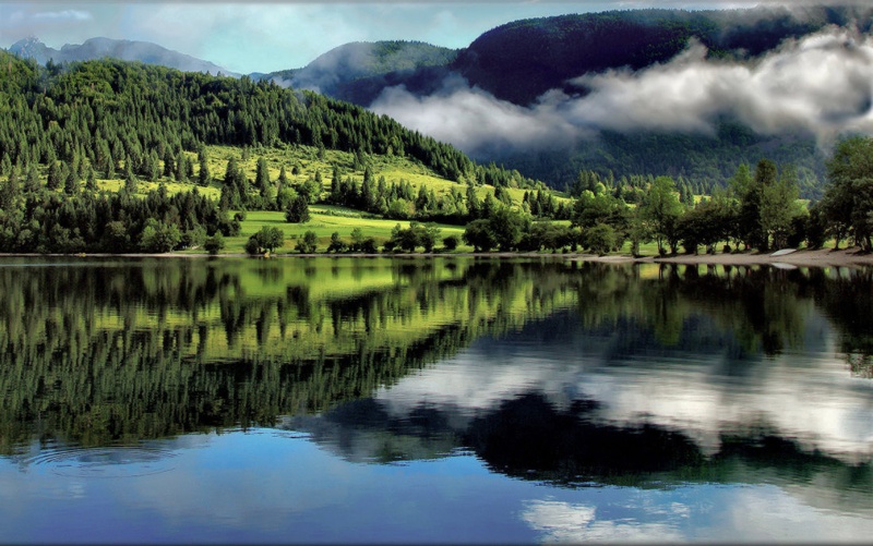Bohinjsko jutro by Darko Geršak