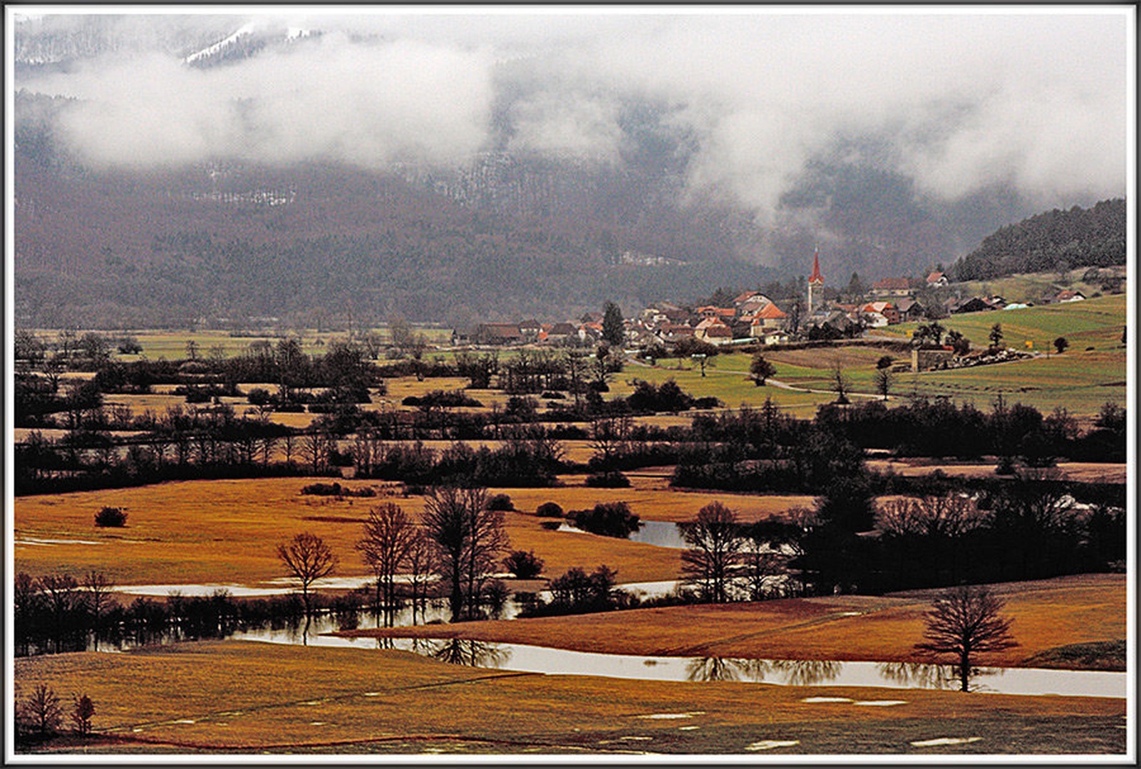 Planinsko polje po Brueglu by