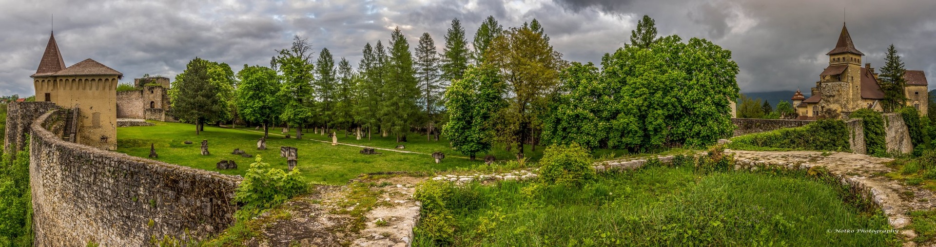 Panorama gradu Ostrožac by notko