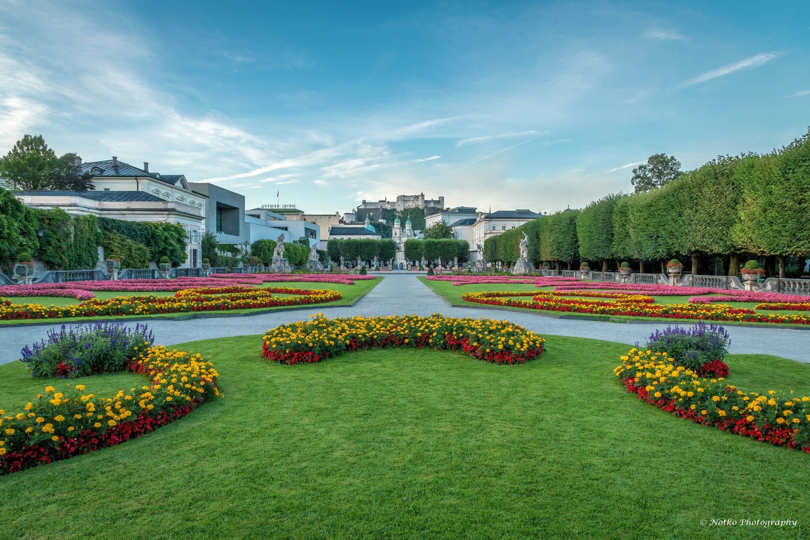 Mirabell Palace and Gardens by notko