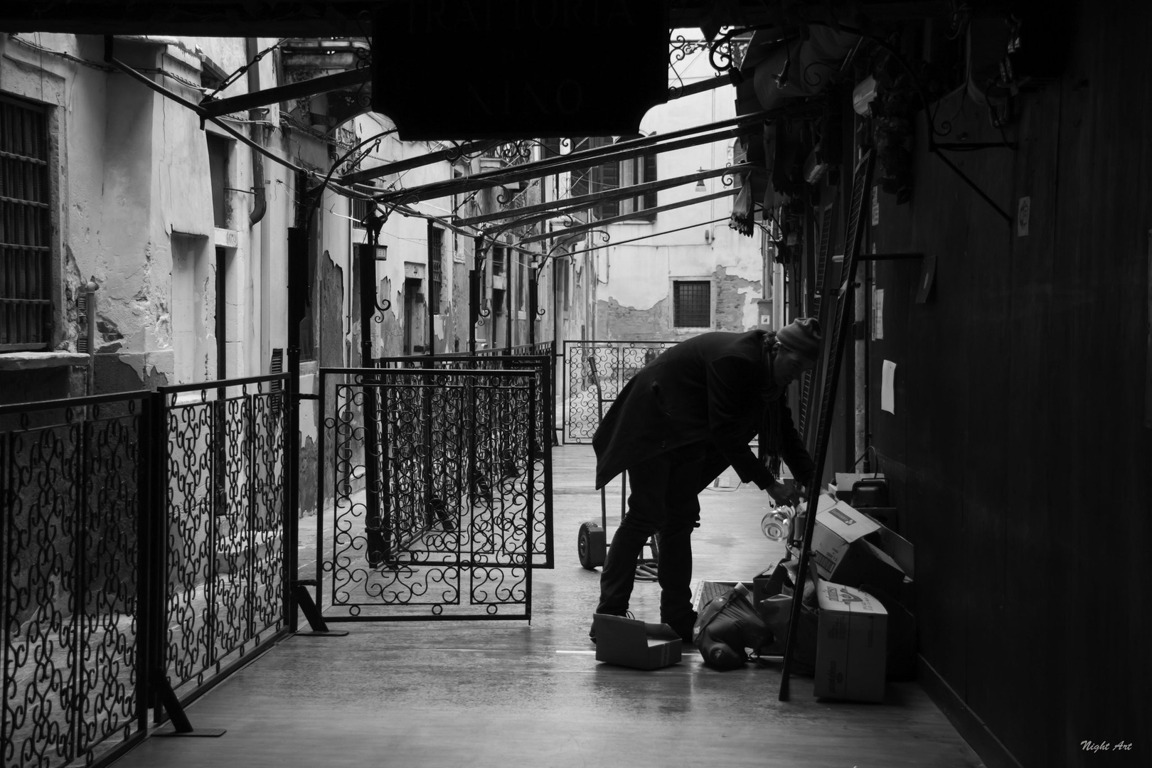 In the street. by Jakob Noč