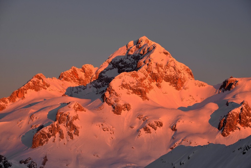 Planika, Triglav in Kredarica by Rok Eržen